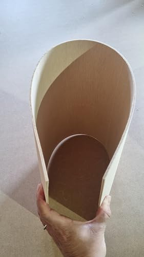Flexible plywood bends to create curves or arcs. (600 x 300 x 5mm)