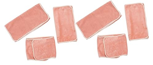 2 Stück Superfaser Kopftuch Handtücher für Salon, Orange | Flauschige Trockentücher, 2 im Lieferumfang, für Frauen, Farbbeständig und Robust Verarbeitet