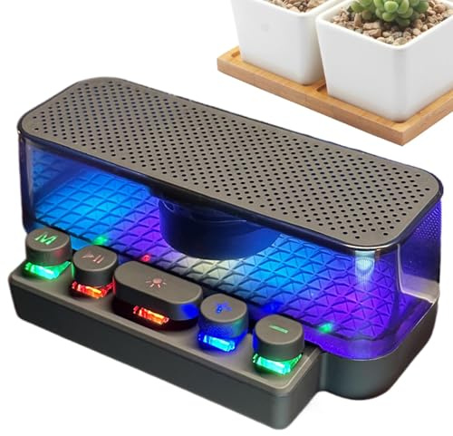 Colorful Keyboard Blue Tooth Speaker | Wireless Keyboard Desktop Speaker | Desktop Keyboard Bass Music Player With Lights | Portable Stereo Night Light blue-tooth Speaker for Outside Home