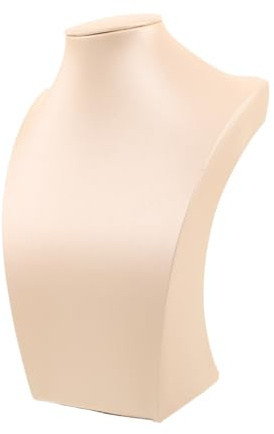 ULTECHNOVO Collane in Manichino Busto per Gioielli con Superficie Antiscivolo Espositore per Collane Occhiali e Orologi Organizer da e Negozi