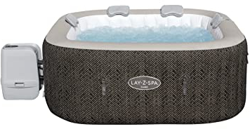 Bestway LAY-Z-SPA WLAN-Whirlpool Cabo HydroJet 180 x 180 x 71 cm, eckig