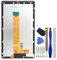 VEKIR White Tablet Complete Screen LCD Touch Digitizer Replacement for (WiFi Version) Samsung Galaxy Tab A7 Lite SM-T220 8.7 with Tool Kit