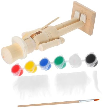 SKISUNO 1set Cracker Di Noci Legno Non Verniciato Con Pigmento Per Decorazioni Natalizie Creazione Personalizzata Per Feste e Decorazioni Domestiche