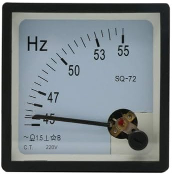 Misuratore di corrente analogico da pannello amperometro Hertz 45-55Hz amperometro multimetro strumento