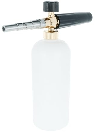 vhbw Lancia schiuma compatibile con Kränzle K1152 TS, 122/10, K1152 TST, 122 TS idropulitrice - incl. contenitore, tubo di aspirazione - Colore: nero/bianco