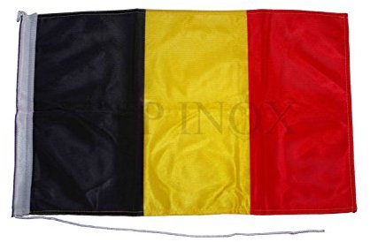Pavillon Belgien (Flagge) 48 x 29 mm
