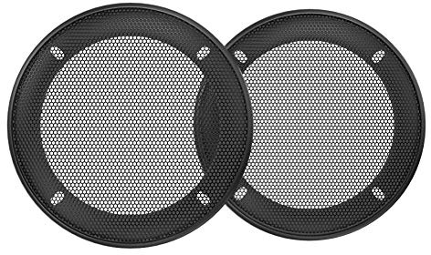 ETON GR13 : grille de haut-parleur de haute qualité avec anneau de support pour haut-parleur médium de 130 mm, grille en métal, cache haut-parleur pour voiture et camping-car