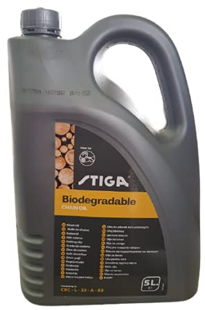 STIGA Aceite lubricante protector cadena y barra motosierra profesional 5 litros