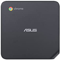 ASUS CHROMEBOX4-G3006UN Mini Desktop PC (Intel Core i3-10110U, integrierte Intel HD Grafik, 4GB DDR4 Speicher, 128GB M.2 SATA SSD, Chrome OS) schwarz