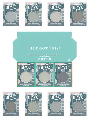 Rust-Oleum uPVC Paint in Matt Finish – Dusky Greys Tester Box