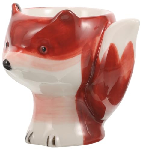 Amosfun Support à Œufs Céramique Cartoon pour Pâques Porte-œufs Adorable Et Pratique pour Déjeuner Organisateur De Cuisine Et Léger Facile à Nettoyer Utiliser