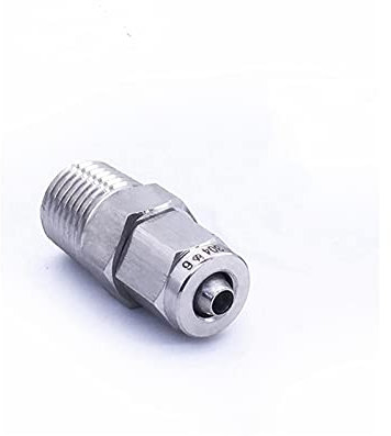 Pipeline-Steckverbinder 1/8 1/4 3/8 1/2 NPT Außengewinde auf 4-16mm(8 * 6mm)