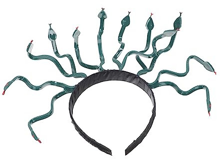 Beatifufu Schlange Halloween Haarreif Party Schmuck Kostüm Zubehör Haarschmuck Cosplay Requisit Haarband Dekoration Hergestellt Aus Sicheren Materialien