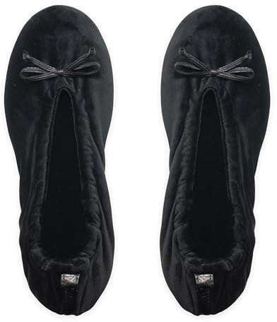 GLOVE STORY Chaussons Femme en Velours – Faits Main – Pantoufles Hiver Ultra Douces et Chaudes avec Semelle en Cuir, Confort Premium l’Intérieur - Fabriqués Artisanalement