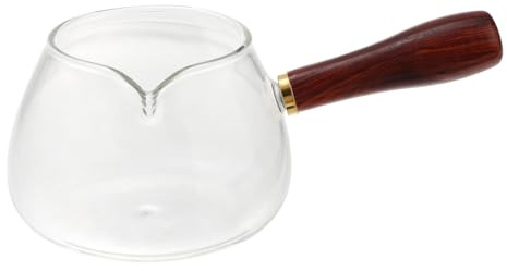 BESPORTBLE Cha Hai Ausschankkanne Aus Glas Für Gong Fu Cha – Eleganter Tee Für Perfekten Tee Genuss – Ideal Für Teeliebhaber Und Stilvolle Teeveranstaltungen