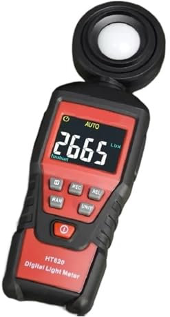 HT620L HT620 Luxometro digitale ad alta precisione e professionale Luxmetro portatile Luxmetro 100000LUX(HT620 Standard)