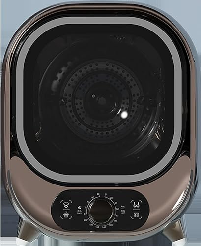 Essiccatore a condensatore portatile, 5 kg, compatto, ventilato, per bancone e montaggio a parete, mini asciugatrice centrifuga con capacità di carico 0,8 kg