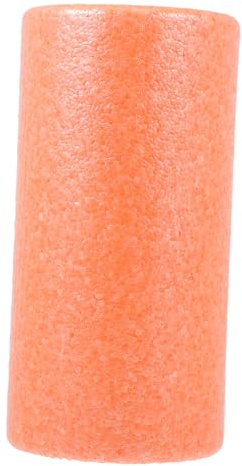 BELLIFFY Rodillo de Masaje Muscular de Espuma Epp Naranja 30x15 Cm para Yoga Fitness, Rodillo Relajante Portátil, Masajeador Corporal para Espalda y Cuello en Casa