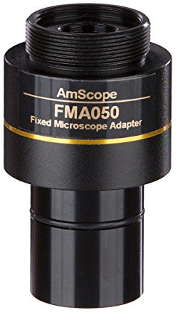 AmScope RU050 0.5X C-Mount Riduzione Obiettivo per Microscopio Fotocamere
