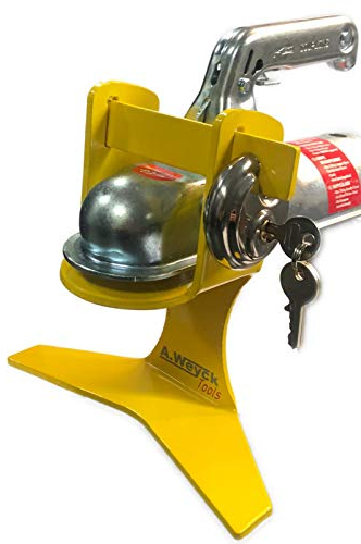 A. Weyck Tools Anhängerschloss mit Anfahrhilfe Anhängerkupplung Kupplungshilfe Rangierhilfe #83
