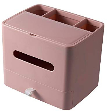 1 organizador de servilletas de papel, caja de pañuelos, soporte para mando a distancia, decoración de la casa del coche para encimeras
