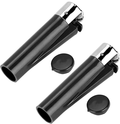 Genrise - Mechero secreto con compartimento secreto de almacenamiento oculto, seguro para desviar y ocultar artículos privados en casa, festivales, coche, viajes, etc (negro)