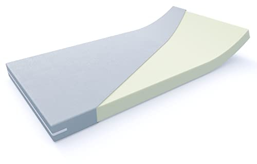 MSS e.K. Easy Active 90 x 200 x 11 cm Roll-Matratze für Kinder und Erwachsene Bezug Blau Komfortschaum