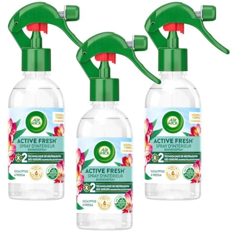 Air Wick Eukalyptus & Freesia Neutralisator Spray, 3er Pack (3 x 237 ml)