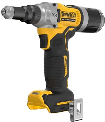 DEWALT 18V XR Brushless 6.4mm Rivet Gun, Bare Unit, DCF414NT-XJ