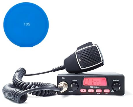 Package Radio CB TTi TCB-550 Evo + Cadeau Sticky Pad Bleu