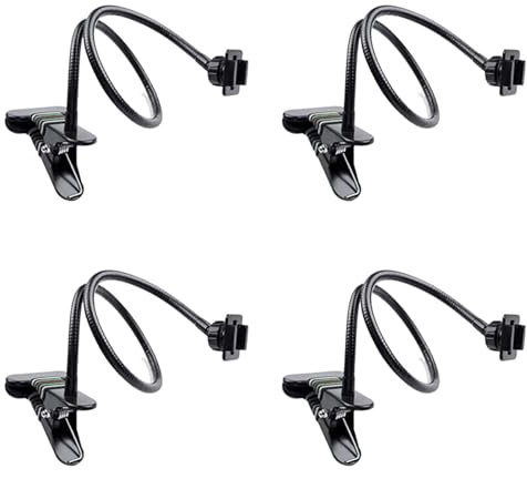 Webcam-Ständer, 63,5 cm, flexible Tischhalterung, Schwanenhals-Halterung für Webcam C930E, C930, C920, C922X, C922, C925E, 4 Stück