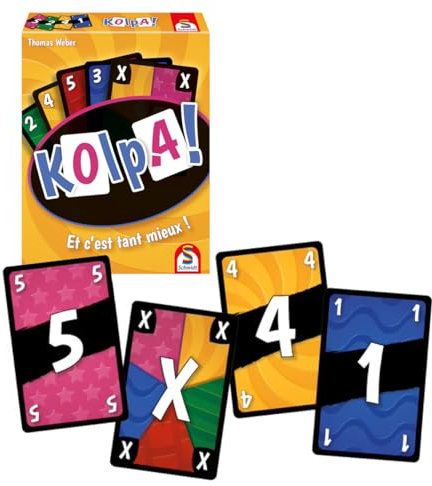 Schmidt Spiele 88474 Kolpa, Jeu de Cartes, Multicolore.