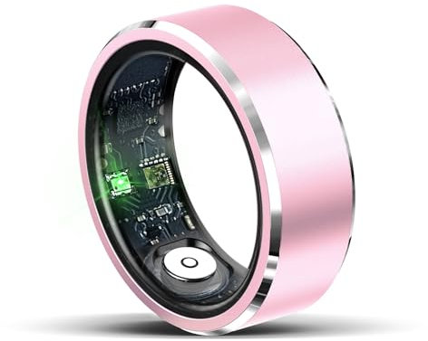 Bague Connectée Hommes Femmes Bluetooth Jeux De Détection Étanchéité IP68 Tracker D'activité Physique, Sommeil, Surveillance Des Pas Et De La Santé, Sports De Mode Smart Ring, Pour IOS Et Android
