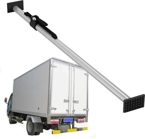 YQCXG 1 2 3 4 Pack Heavy Duty Adjustable Load Lock Bar, Van/Trailer/Pickup/Full-size Trucks Bed Support Pole Cargo Stabilizer Bar, Metal Cargo Restraint Bar Divider(1 Pieces,183-221cm/72-87in)