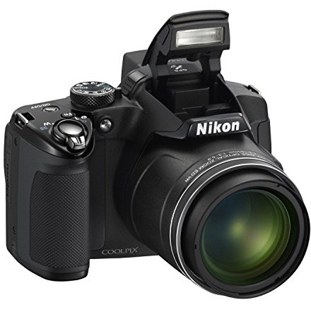 Nikon COOLPIX P510 Compact Digital Camera - Black (16.1MP, 42x Optical Zoom) 3 inch LCD (Renewed)