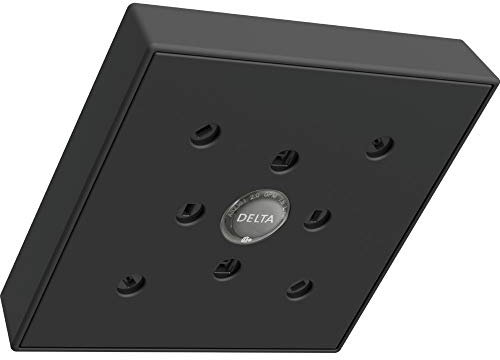 Delta Faucet RP70171BL Delta Shower Head with H2OKinetic Technology, Matte Black