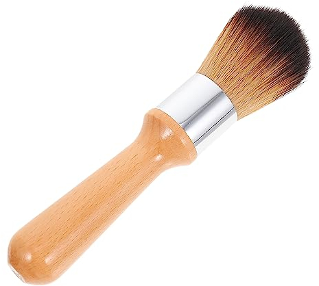 Healeved Wooden Handle Cleaning Brush Soft Bristles for Jadeware Wood Carving and Musical Instrument Dust Removal