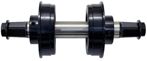 YST BMX American Sealed Bearing 127mm Bike Tretlager, Schwarz, YT2890