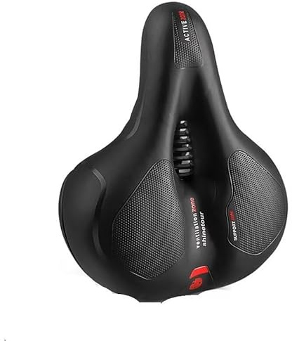 Fahrradsattel SoftCloud Pro – Bequemer Weich Memory-Schaum und Federung,Endlich Schmerzfrei Radfahren