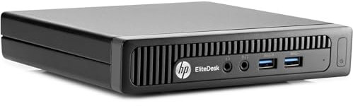 HP Mini PC Computer Desktop EliteDesk 800 G1 Mini, Processore Core i7-4765T, Memoria Ram 16GB, Disco SSD 240GB, Win 11 Pro (Ricondizionato)