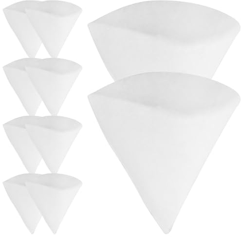 KOMBIUDA 10pcs Conical Exhaust Valve Filter Material Ventilation Filters Compatible with Zehndermaico Ventilation Valves for Air Filtration and Fan Protection