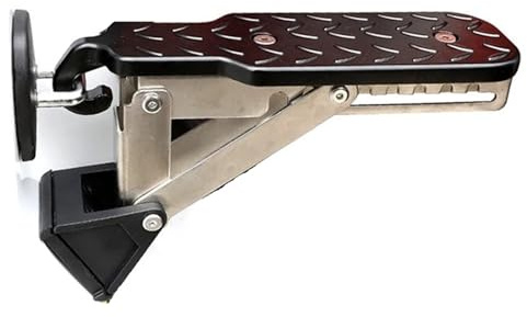 voiture support pied 440 lb, avec marchepied, loquet de porte, crochet de toit, pédales, compatible avec la plupart des SUV et pick-up. escalier véhicule pédale pied(Luxury Pedals 1)