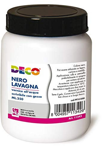 Vernice all'acqua effetto nero lavagna - 250ml - CWR