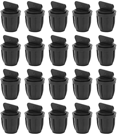 Atyhao 20 Pièces 8/11 Bouchon D'extrémité de Tuyau avec Bouchon D'extrémité Barbelé Goutte à Goutte pour Kits D'irrigation Goutte à Goutte de Tube