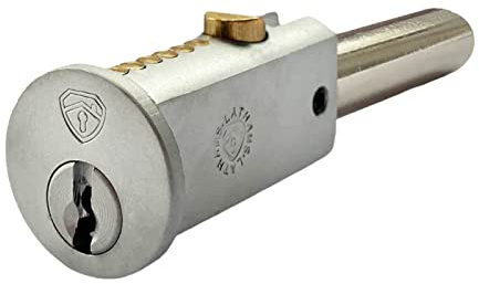 Latham's Hardware Single Roller Shutter Bullet Lock Round Face Security Pin Lock