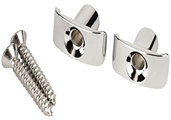 Fender® »ULTRA STRING GUIDES« 2 Pezzi Guide di corde per chitarra elettrica | Finitura: EZAC Lega di zinco