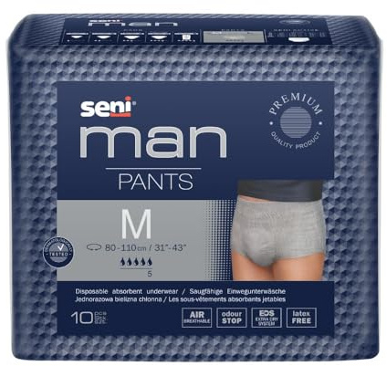 Karton Seni Man Pants Gr.M (8x10 Stück)