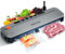 DXstring Vacuum Sealer Machine, Vacuum Sealer for Dry and Moist Food Preservation, Food Vacuum Sealer Machine with 15 Vacuum Sealer Bags and Built-in Cutter