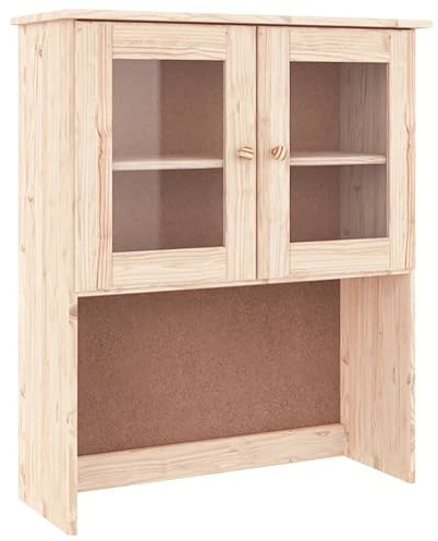 vidaXL Sideboard-Aufsatz ALTA 77x30x92 cm Massivholz Kiefer