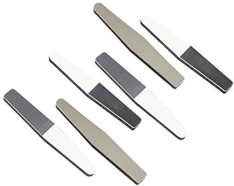 WOONEKY 6piezas Limas Para Manicura Herramientas Para Manicura Accesorios Para Suministros Para Esmaltado De Uñas Pulidora Uñas